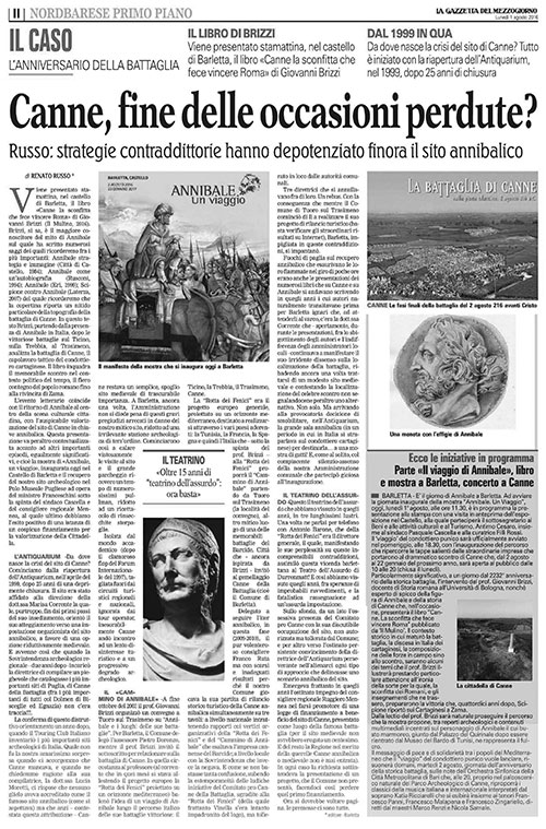 Titoli della Gazzetta del Mezzogiorno