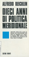 Reichlin, 10 anni di politica meridionale Reichlin, 10 anni di politica meridionale