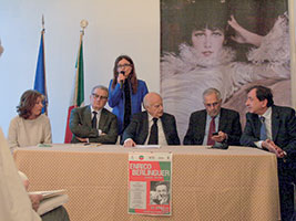Alfredo Reichlin a Palazzo della Marra Alfredo Reichlin a Palazzo della Marra